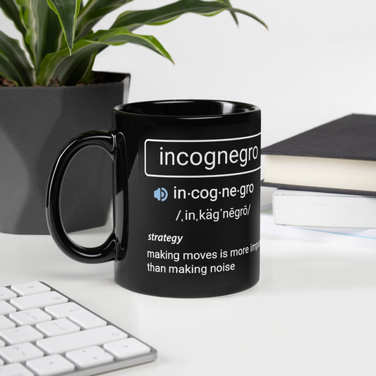 Incognegro Definition Mug - Black